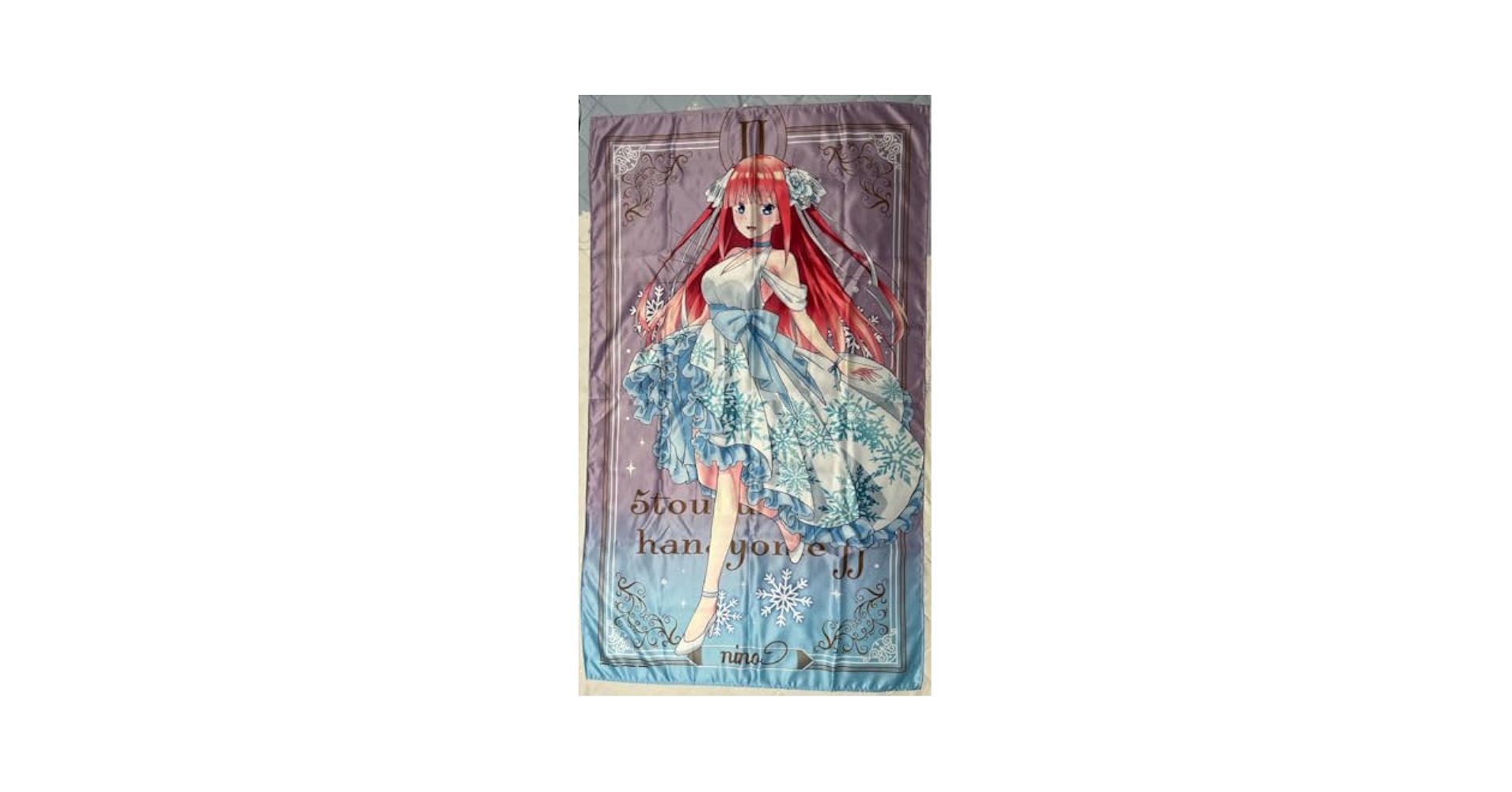 五等分の花嫁特大マルチクロス(二乃) 五等分の花嫁 二乃 特大マルチクロス きゃらっとくじ～Shine